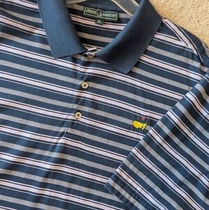 Official Masters Collection Men's 100% Pima Cotton Golf Polo Sz XL